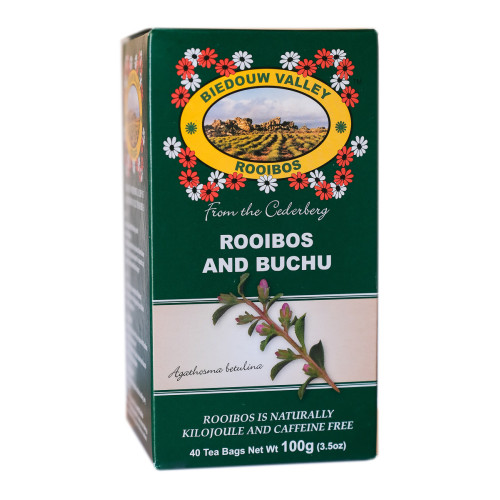 ROOIBOS & BUCHU (40 tea bags)