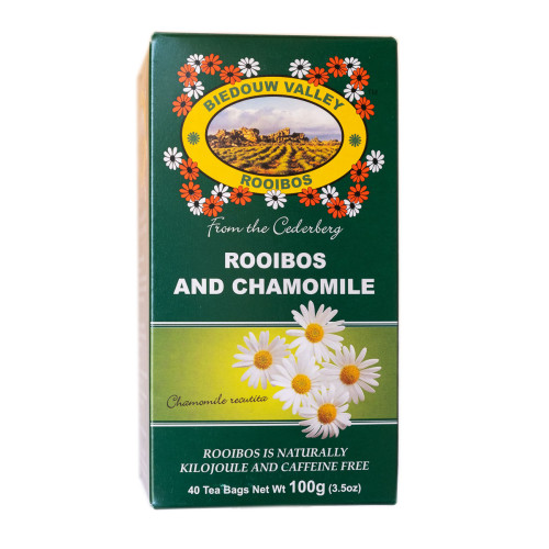 ROOIBOS & CHAMOMILE (40 tea bags)