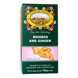 ROOIBOS & GINGER (40 tea bags)