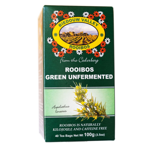 ROOIBOS & GREEN UNFERMENTED (40 tea bags)