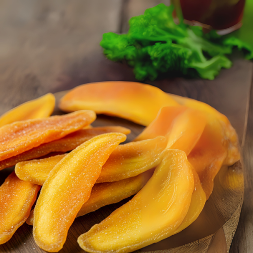 DRIED MANGO STRIPS 125g (Lightly sulphured)