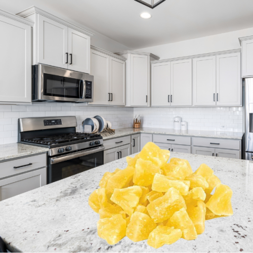 DRIED GINGER CHUNKS 1kg (Lightly sulphured)